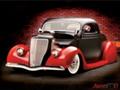 ,   - Ford Coupe HotRod 1936  - , , Ford