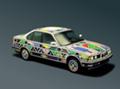 :Esther Mahlangu , :BMW E34 525i, 1991  , BMW Art Car  - BMW