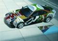 :David Hockney , :BMW 850 CSI, 1995  , BMW Art Car  - BMW